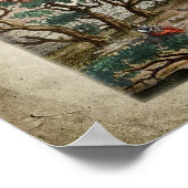 Volkamer Citrus Citrus Italiaans Landschap Poster (Hoek)