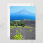 Volkanische hellingen van Anak Krakatau, West-Java Briefkaart (Voorkant / Achterkant)