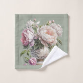  volken in Elegant Vase SGB Bath-handdoekset Bad Handdoek (Wasdoekje)