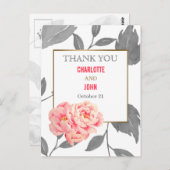  volken Moderne Floral Briefkaart (Voorkant / Achterkant)