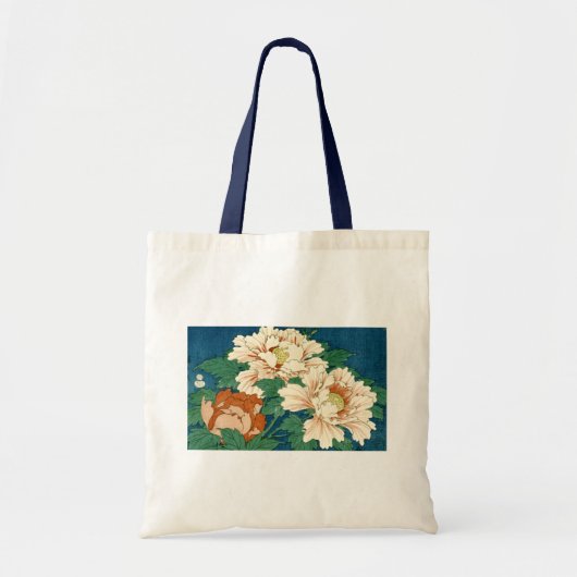 volken op blauw tote bag (Voorkant)