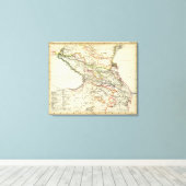 volken van de Kaukasus Canvas Afdruk (Insitu (Houten vloer))