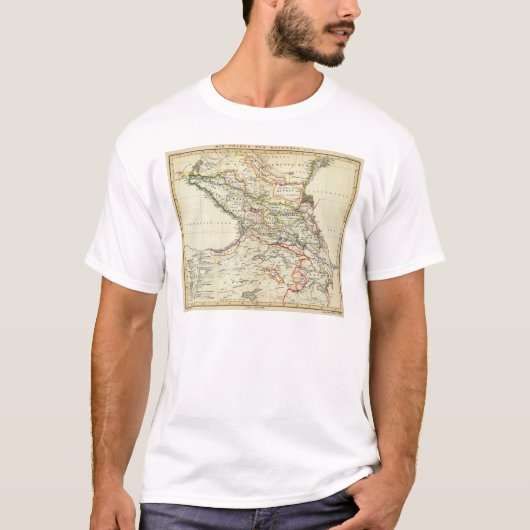 volken van de Kaukasus T-shirt (Voorkant)
