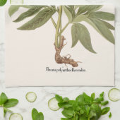 volken, volkbloemen van Basilius Besler Theedoek (Gevouwen)