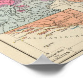 Volkerkarte tegen Oesterreich Ungarn, Oostenrijk H Poster (Hoek)