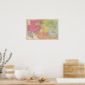 Volkerkarte tegen Oesterreich Ungarn, Oostenrijk H Poster (Keuken)