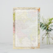 Volkerkarte von Asien - Kaart van Azië (Staand voorkant)