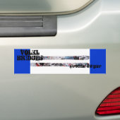 VOLKL BRIDGES BUMPERSTICKER (Op auto)