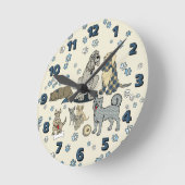 Volkomen de Jongen van de Plaid Ronde Klok (Hoek)