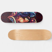 Volkomen gedraaide liefde persoonlijk skateboard (Horizontaal)