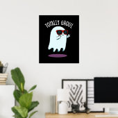Volkomen Griezelfunctie Grappige Halloween Geest P Poster (Thuiskantoor)