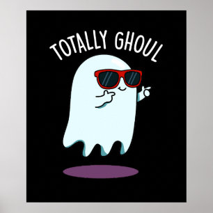 Volkomen Griezelfunctie Grappige Halloween Geest P Poster