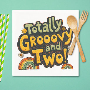 Volkomen Groovy en Twee 2de Verjaardag Servet