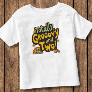 Volkomen Groovy en Tweede Verjaardag Kinder Shirts
