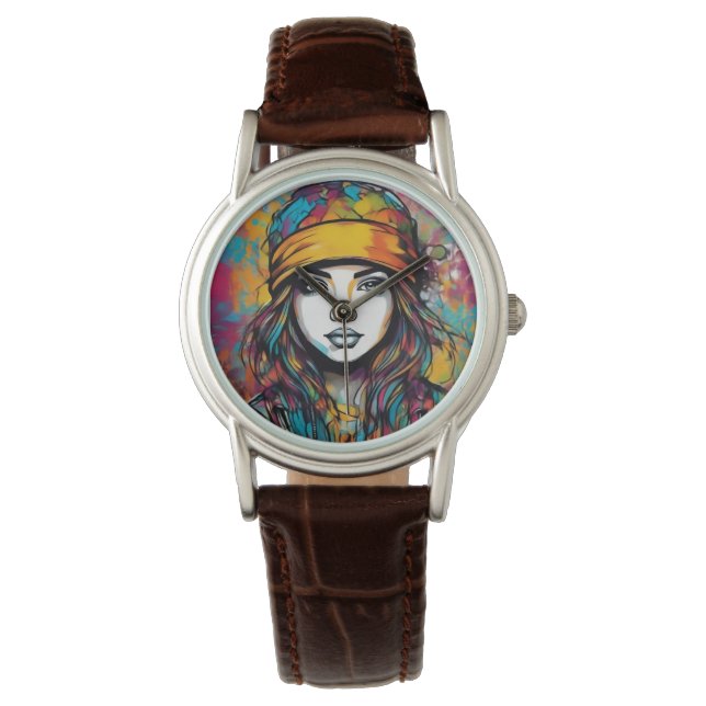 Volkomen moderne uitstraling horloge (Voorkant)