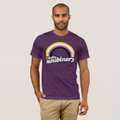 Volkomen non-binair t-shirt (Voorkant volledig)