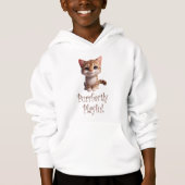 Volkomen speelse Schattigee kat (Voorkant)