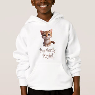 Volkomen speelse Schattigee kat