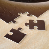 Volkomen Toegewijd Eclipse Thema Trouwen Legpuzzel (Zijkant)