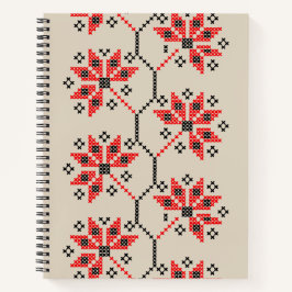 Volks- geïnspireerde briefpapier notitieboek