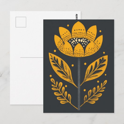 Volksbloei #233 briefkaart (Voorkant / Achterkant)