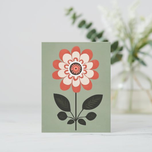 Volksbloei #236 briefkaart (Staand voorkant)