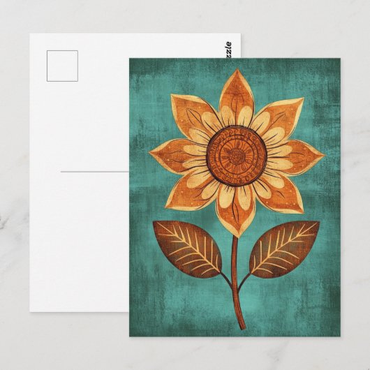 Volksbloei #242 briefkaart (Voorkant / Achterkant)