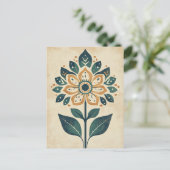 Volksbloei #244 briefkaart (Staand voorkant)