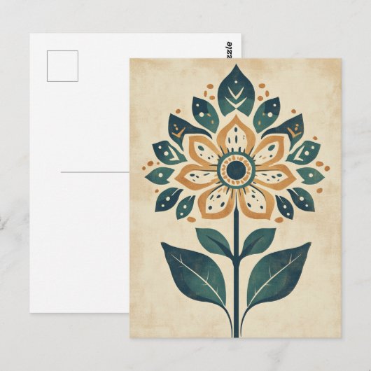 Volksbloei #244 briefkaart (Voorkant / Achterkant)