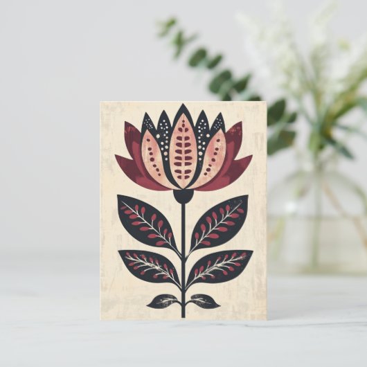 Volksbloei #248 briefkaart (Staand voorkant)