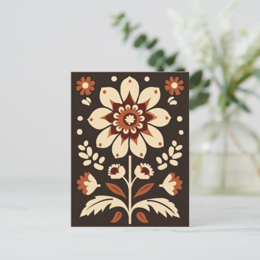 Volksbloei #250 briefkaart (Staand voorkant)