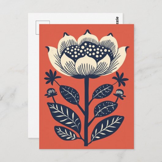 Volksbloei #254 briefkaart (Voorkant / Achterkant)