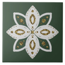 volksbloem 1 groen en wit