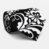 Volksbloem_wit Stropdas (Opgerold)