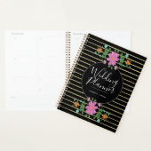 Volksbloemboeket Folie Strepen Bruiloft Planner (Display)