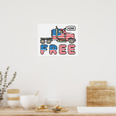 Volksconvoy Poster (Keuken)