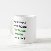 volksdansleraar, geweldige koffiemok (Voorkant links)