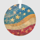 Volkse Stars and Stripes Ornament (achterkant)