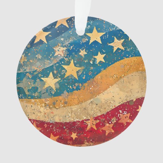 Volkse Stars and Stripes Ornament (voorkant)
