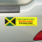 Volkseenheid Jamaica-bumperstickers Bumpersticker (Op auto)