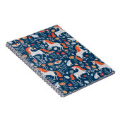 Volksfantasie: Eenhoorns, Konijnen, Vogels Notitieboek (Rechterzijde)