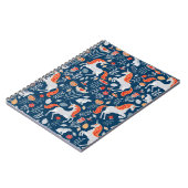 Volksfantasie: Eenhoorns, Konijnen, Vogels Notitieboek (Linkerzijde)