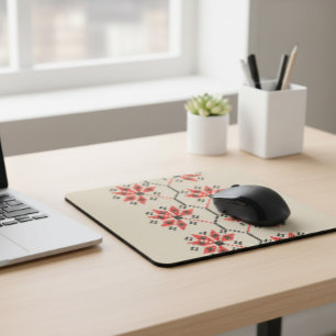 Volksgeïnspireerde bureau-accessoire muismat