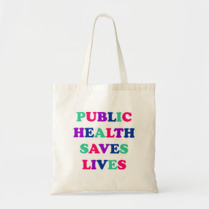 Volksgezondheid bespaart levens tote bag