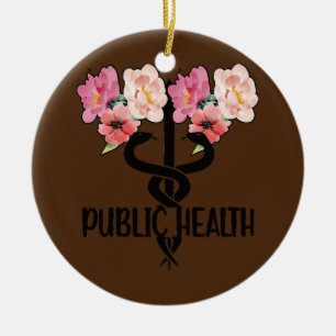 Volksgezondheid en Volksgezondheid Keramisch Ornament