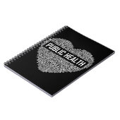 Volksgezondheid Hartgeschenk Gezondheidszorgmedewe Notitieboek (Linkerzijde)