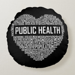 Volksgezondheid Hartgeschenk Gezondheidszorgmedewe Rond Kussen