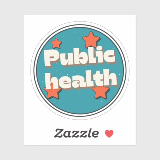 Volksgezondheid Sticker (Vel)