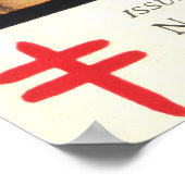  volksgezondheidsverpleegkundige Poster, "niet spu Poster (Hoek)