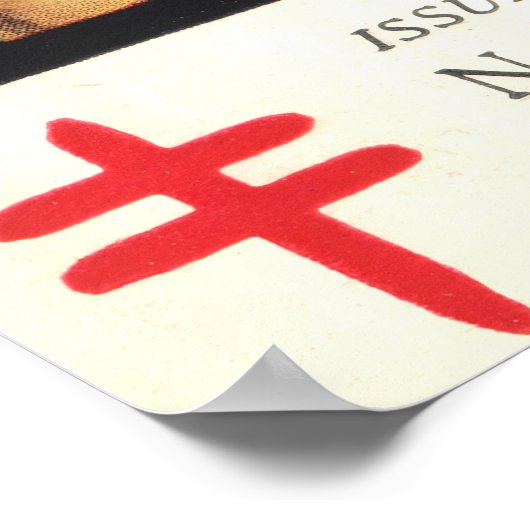  volksgezondheidsverpleegkundige Poster, "niet spu Poster (Hoek)